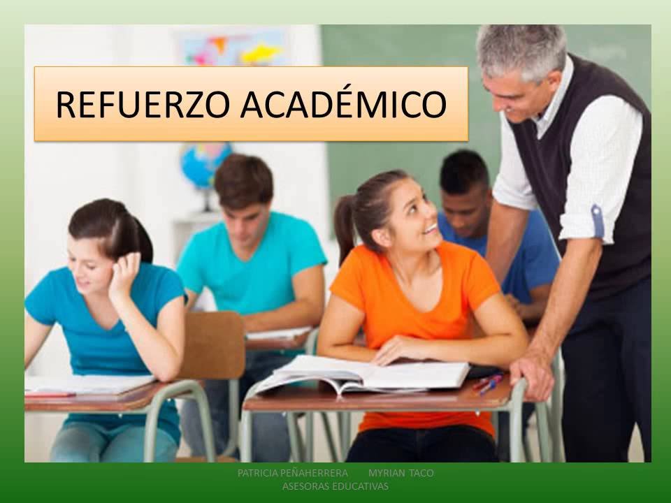 Refuerzo académico segundo trimestre primer insumo